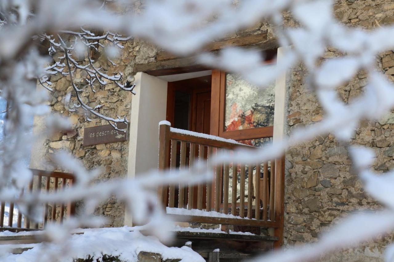 Chambres D'Hotes Les Peschiers Chateauroux-les-Alpes Exterior foto
